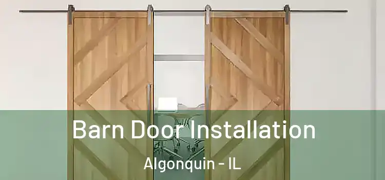 Barn Door Installation Algonquin - IL